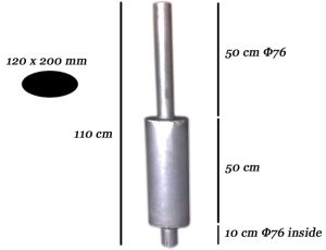 Tractor Exhaust CASE INTERNATIONAL 4046