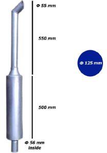 Tractor Exhaust DEUTZ FAHR