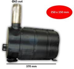 TRACTOR EXHAUST JOHN DEERE Non Turbo