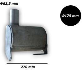 Tractor Exhaust JOHN DEERE Turbo Silencer