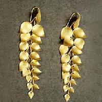 Gold Earrings  - (ger-14)