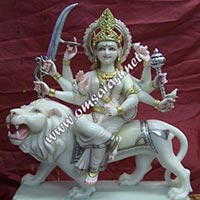 Marble Durga Mata Statues