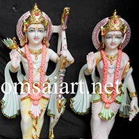 Marble Ram Darbar Statues