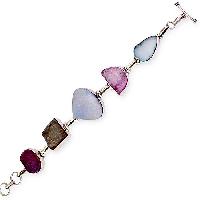 Silver Gemstone Bracelet-01