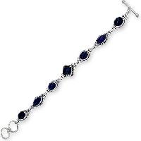Silver Gemstone Bracelet Sgb-05