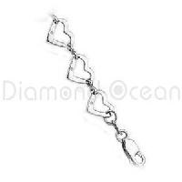 Platinum Diamond Bracelets - MGBR00062