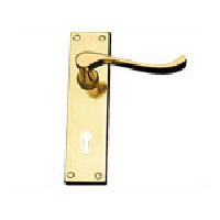 Brass Victorian Lever Lock Ad-1164
