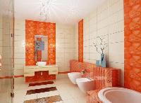 Ceramic bathroom wall tiles
