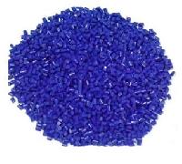 Crystal Blue Plastic Granules