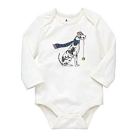 Baby Long-sleeve Graphic Bodysuit