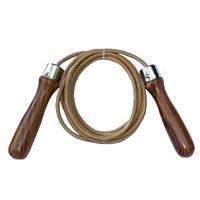 wooden skipping rope