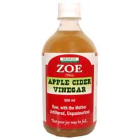 Zoe Unfiltered Apple Cider Vinegar