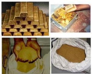 Au Gold Dust, Bars, Diamond