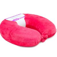 U shape memory foam pillow (Red)