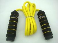 Bicolor Sponge Handle Fitness Rope