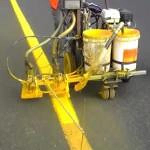 AIRLESS SINGLE COLOR ROAD MARKING MACHINE