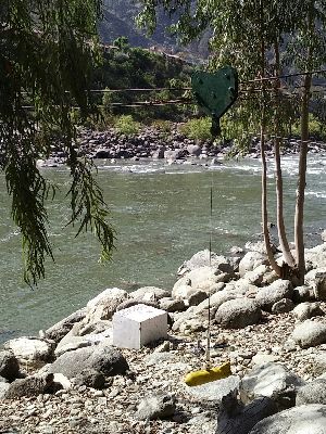 Bank Opereted Cable way (River Discharge Equipment)