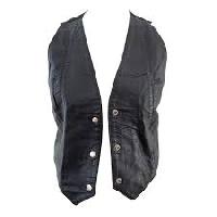 leather waist coat