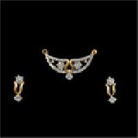 Brass Diamond Mangalsutra