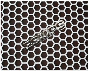 Hexagonal Holes Perforated Sheets