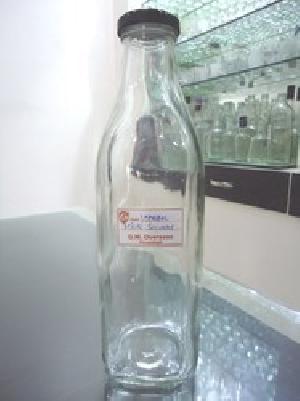 1000ml Juice Square Glass Bottles