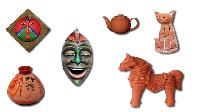 terracotta handicraft