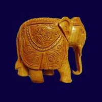 Wooden Carving Elephant