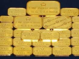 Au Gold Dore Bars and Diamonds