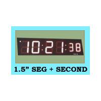 1.5 Inch Seg Second Digital Clock