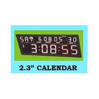2.3 Inch Calendar Digital Clock