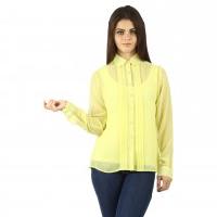 Georgette Lemon Blouses