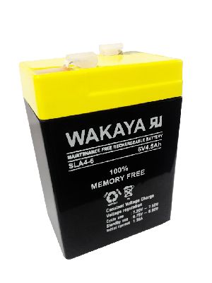 wakaya 6v 4.5ah imported battery
