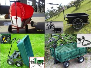 Wheelbarrow Dump Cart, Garden Tool Cart
