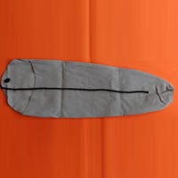 Grey Leather Hand Sleeves