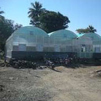 Polycarbonate Control Greenhouse Construction
