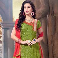 Chanderi Silk Beautiful Salwar Suit