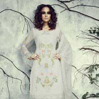 Cream Color Georgette Suit