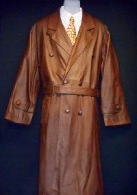 Mens Leather Overcoats