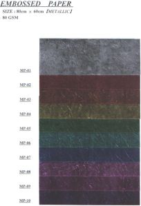 Embossed Paper 13