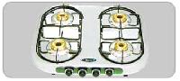 Archie White Beauty Four Burner Gas Stove