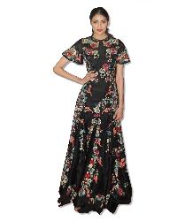 Athiya Shetty Multi Colored Embroidered Dress