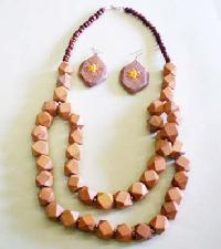 wooden necklaces Set -01