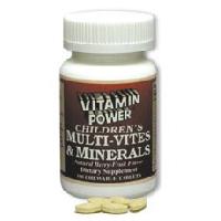 Multivitamin and Multimineral Tablets for Children