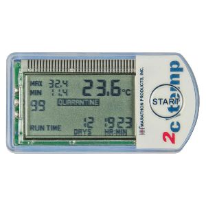 2c-temp-LCD Temperature Data Logger