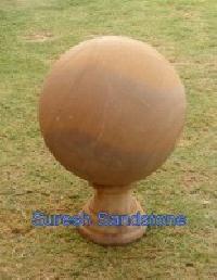 Sandstone Ball Shaped Finials