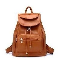 leather school bag