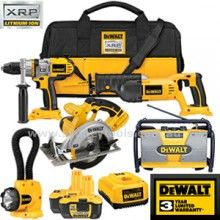 18v 5pce Cordless Combination Kit