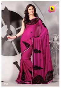 Pink Party Wear Saree - Desire Collection