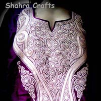 Matka Silk with Tilla Work