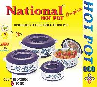 800 Gms - 4 Pcs Hot Pot Set National